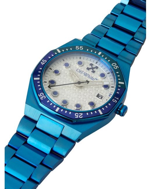 Off-White c/o Virgil Abloh Blue "Dry Mode" Watch for men