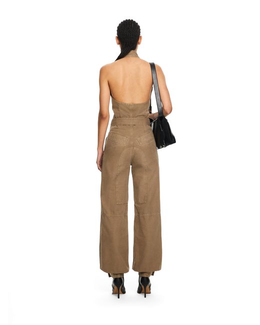 Off-White c/o Virgil Abloh Natural Canvas Pocket Jumpsuit