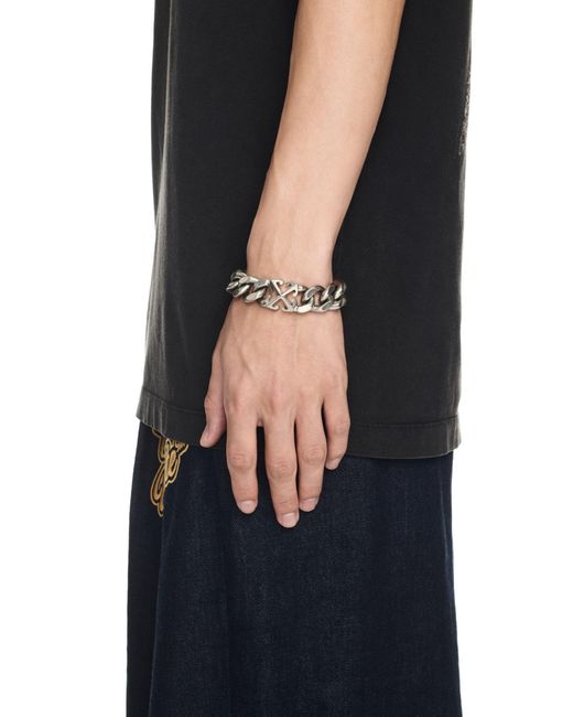 Off-White c/o Virgil Abloh White Arrow Chain Bracelet for men