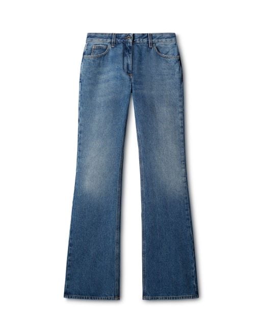 Jeans Svasati A Cinque Tasche di Off-White c/o Virgil Abloh in Blue