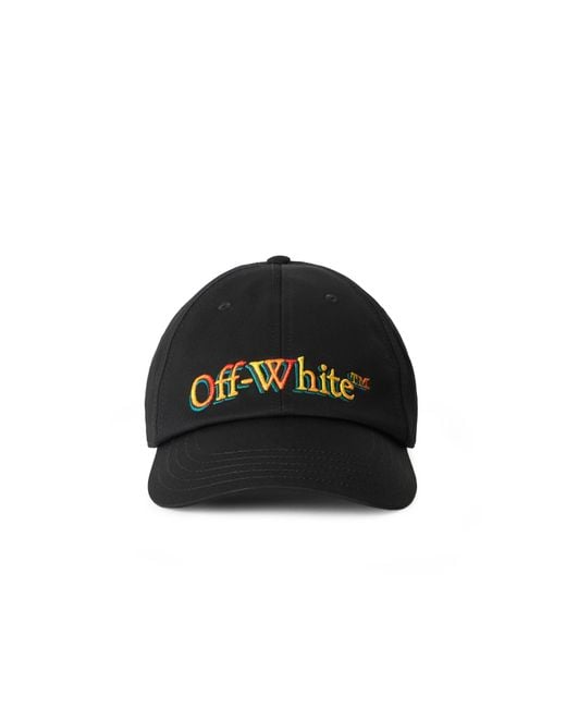 Off-White c/o Virgil Abloh Black Bookish Degrade Baseball Cap for men