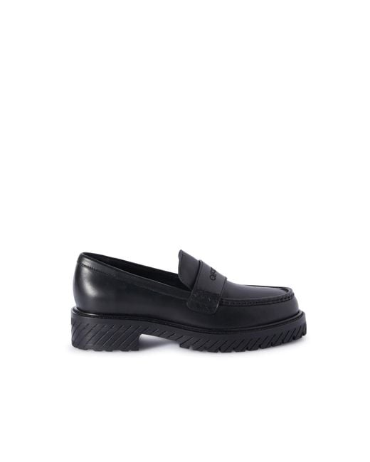 Off-White c/o Virgil Abloh Blue Combat Loafer