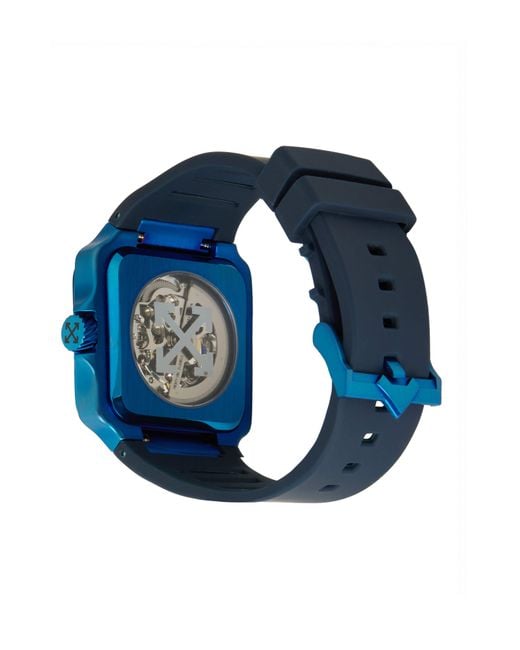 Off-White c/o Virgil Abloh Blue "Proto Auto" Watch for men