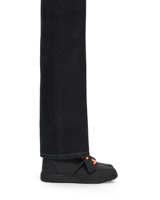 Off-White c/o Virgil Abloh Black Out Of Office Molded Sneakers for men