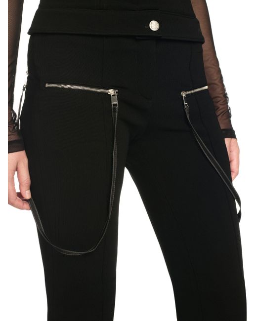 Off-White c/o Virgil Abloh Black Britney Zip Pants