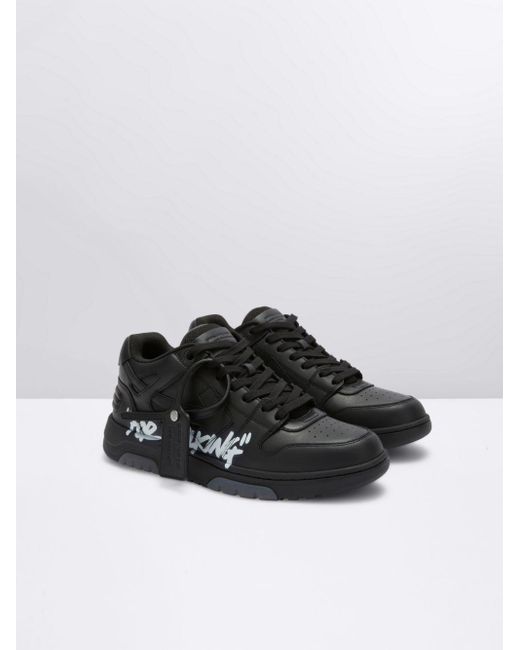 Off-White c/o Virgil Abloh Black Out Of Office 'for Walking' Sneakers for men