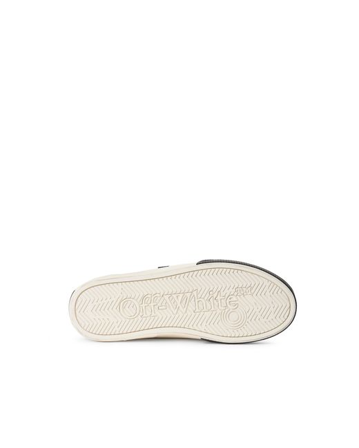 Off-White c/o Virgil Abloh White Vulcanized Low Leather Sneakers for men