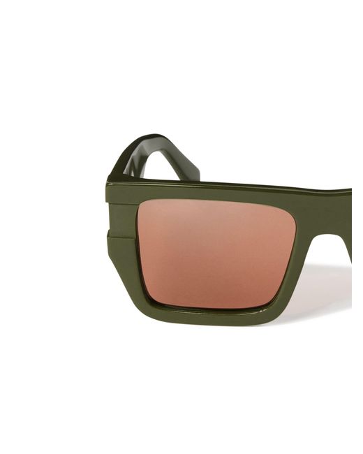 Off-White c/o Virgil Abloh Natural Chester Sunglasses Military