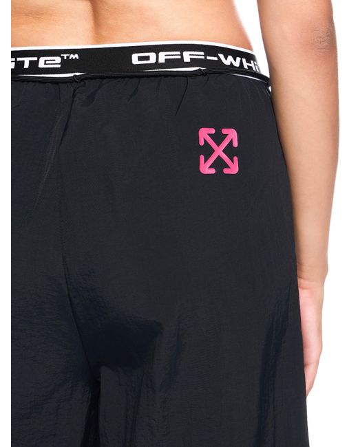 Off-White c/o Virgil Abloh Blue Wide-Leg Trousers