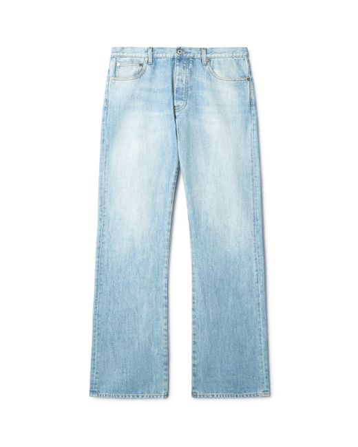Off-White c/o Virgil Abloh Blue Diagonal Fresco Jeans for men