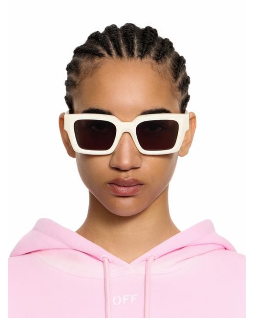 Off-White c/o Virgil Abloh Pink Dark Virgil Sunglasses
