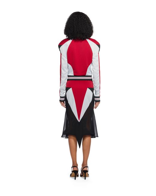 Off-White c/o Virgil Abloh Red Track Star Jacket