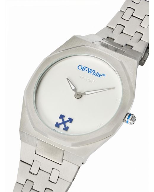 Off-White c/o Virgil Abloh White "On Time" Watch for men