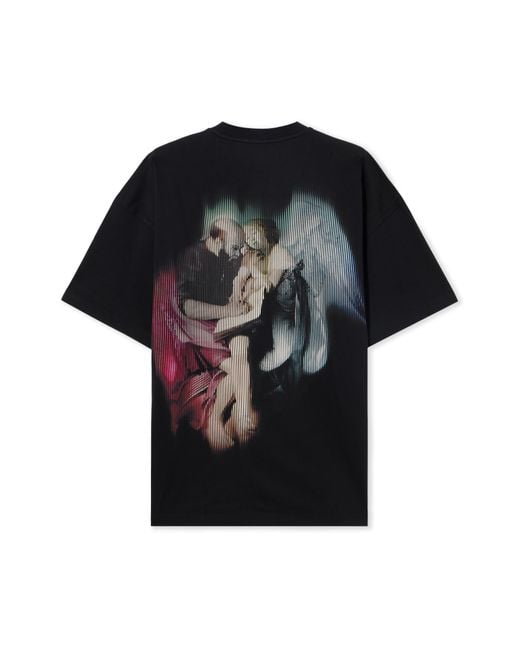 Off-White c/o Virgil Abloh Black Col S.Matthew Over T-Shirt for men