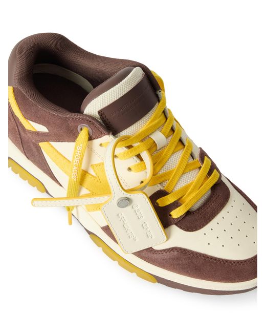 Off-White c/o Virgil Abloh Metallic Out Of Office Sneakers for men