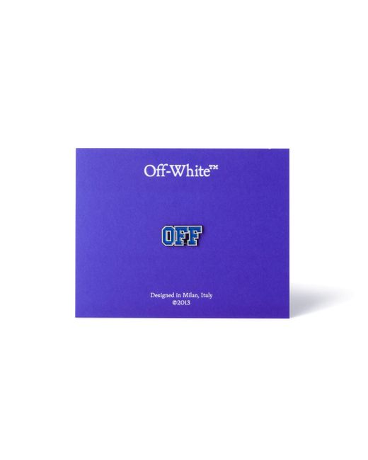Off-White c/o Virgil Abloh Blue Off Dubrae Charm for men