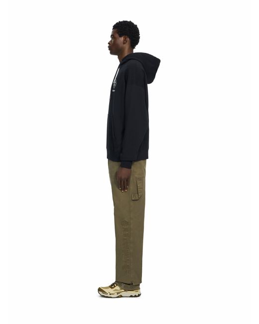 Off-White c/o Virgil Abloh Black Offline Half Arrow Skate Hoodie for men
