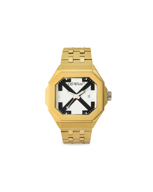 Off-White c/o Virgil Abloh Metallic "Heavy Duty" Watch for men
