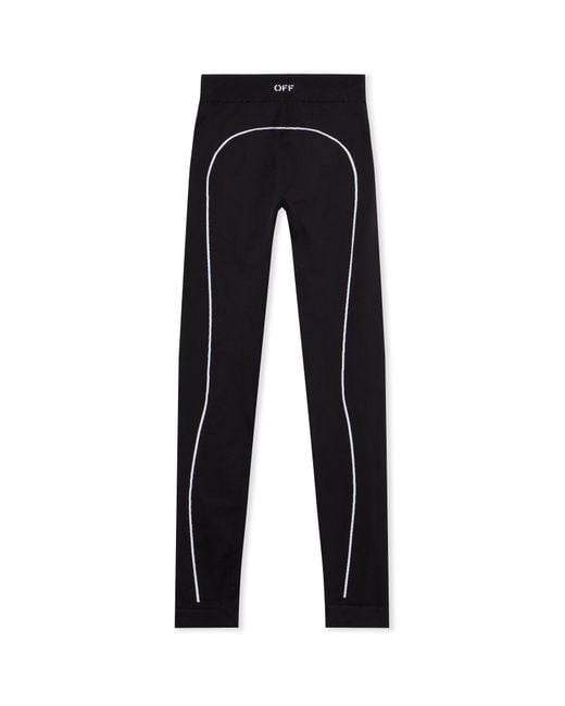 Off-White c/o Virgil Abloh Black Off Stamp Seamless Leggings