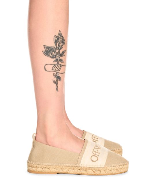 Off-White c/o Virgil Abloh White Bookish Espadrilles