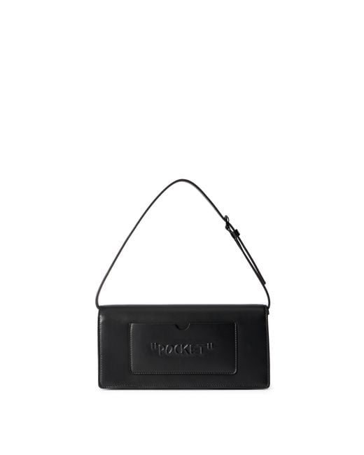 Off-White c/o Virgil Abloh Black Jitney 1.0 Quote3D Bag