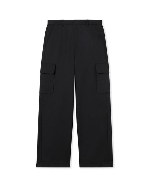 Off-White c/o Virgil Abloh Black Corp Drill Slim Pants for men