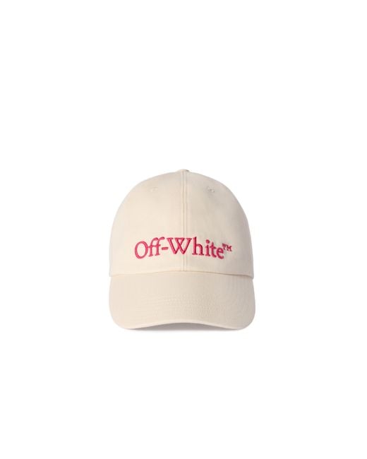 Off-White c/o Virgil Abloh Pink Drill Bookish Baseball Cap