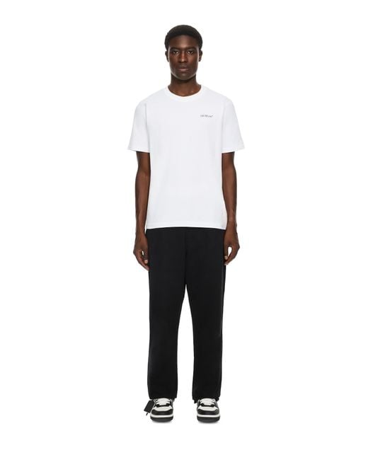 Off-White c/o Virgil Abloh White Logo Quote T-Shirt for men