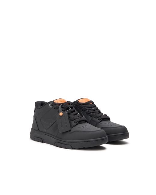 Off-White c/o Virgil Abloh Black Out Of Office Molded Sneakers for men