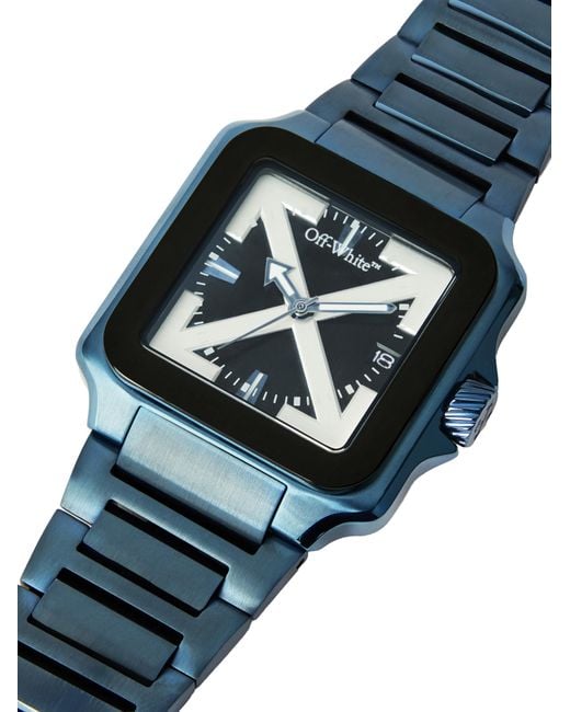 Off-White c/o Virgil Abloh Blue "Proto Layer" Watch for men