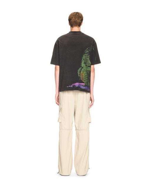Crocodile T-Shirt di Off-White c/o Virgil Abloh in Green da Uomo