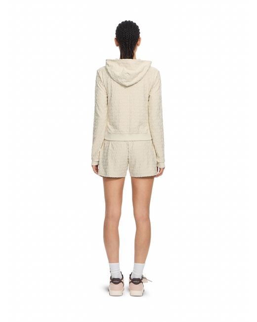 Off-White c/o Virgil Abloh White Terry Off Slim Zip-Up Hoodie