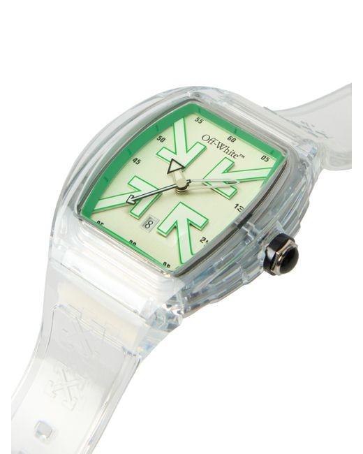 Off-White c/o Virgil Abloh Green "Beat" Watch for men