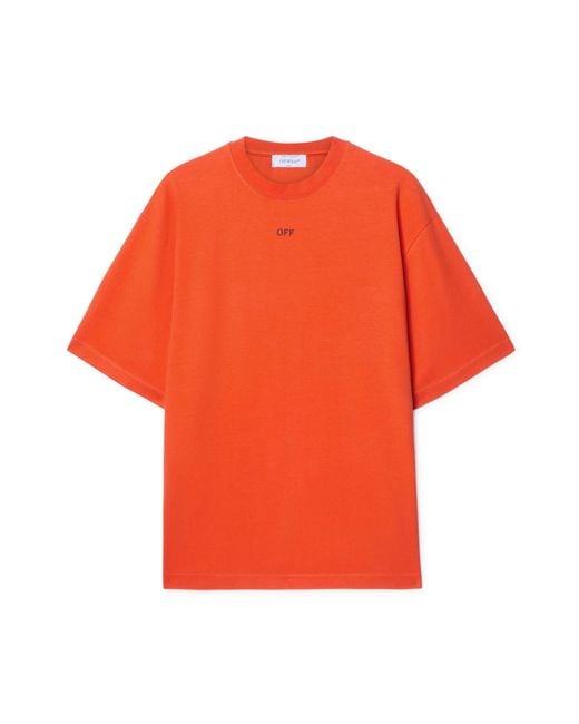 Off-White c/o Virgil Abloh Orange Vibe Arrow T-Shirt for men