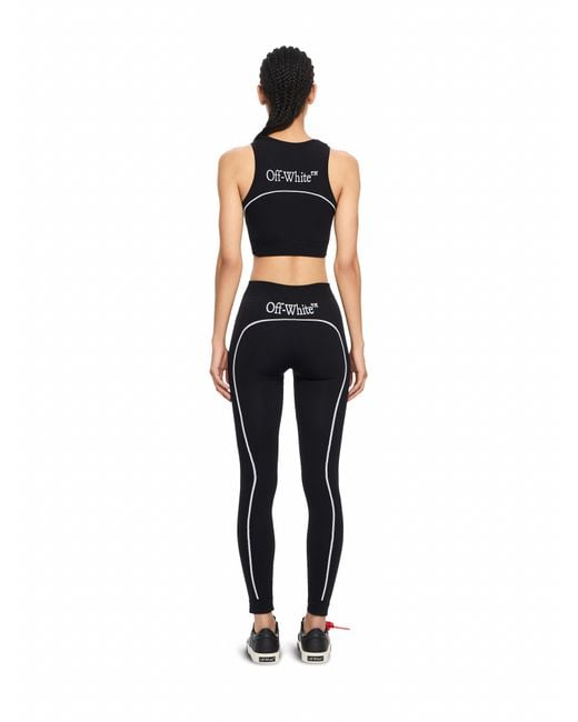 Off-White c/o Virgil Abloh Black Off Stamp Seamless Leggings