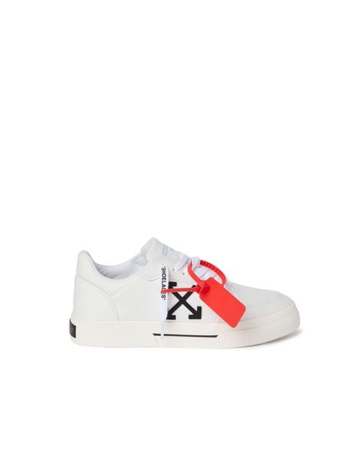 Off-White c/o Virgil Abloh White Vulcanized Low Sneakers for men
