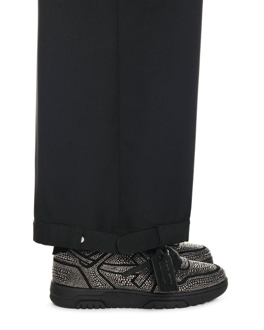 Off-White c/o Virgil Abloh Black Full Strass Out Of Office for men