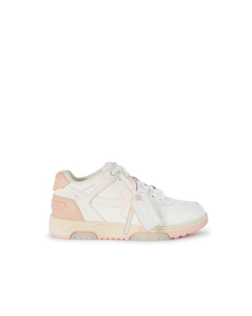 SNEAKERS OUT OF OFFICE BIANCO/ROSA di Off-White c/o Virgil Abloh in White