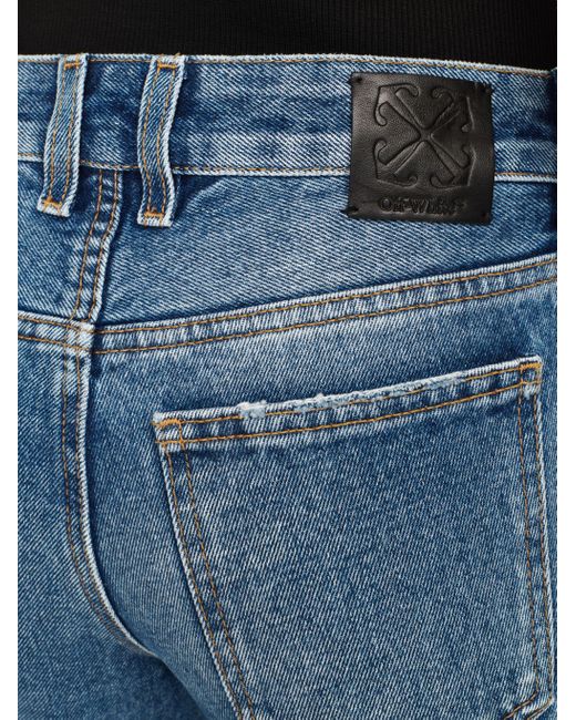 Jeans Svasati A Cinque Tasche di Off-White c/o Virgil Abloh in Blue