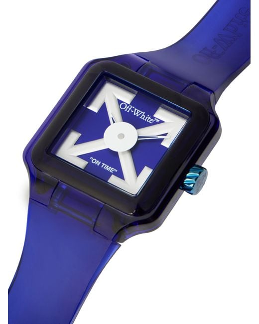 Off-White c/o Virgil Abloh Blue "Proto 01" Watch for men