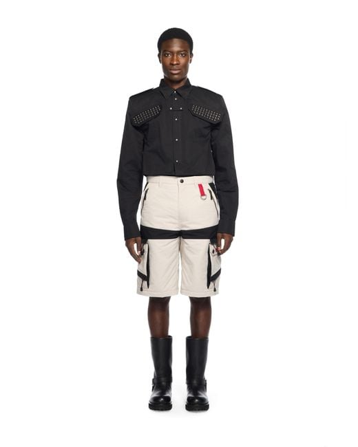 Off-White c/o Virgil Abloh White Sporty Nyl Cargo Shorts for men