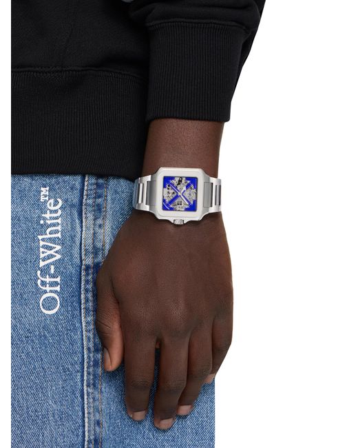 Off-White c/o Virgil Abloh Blue "Proto Auto" Watch for men