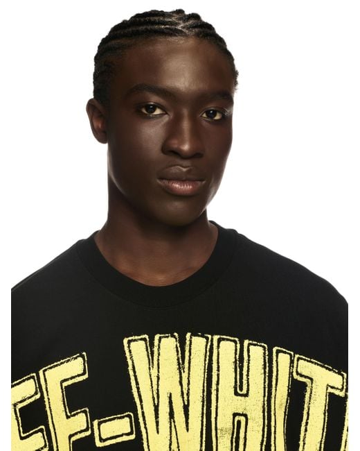 Fresco Star Over S/S Tee di Off-White c/o Virgil Abloh in White da Uomo