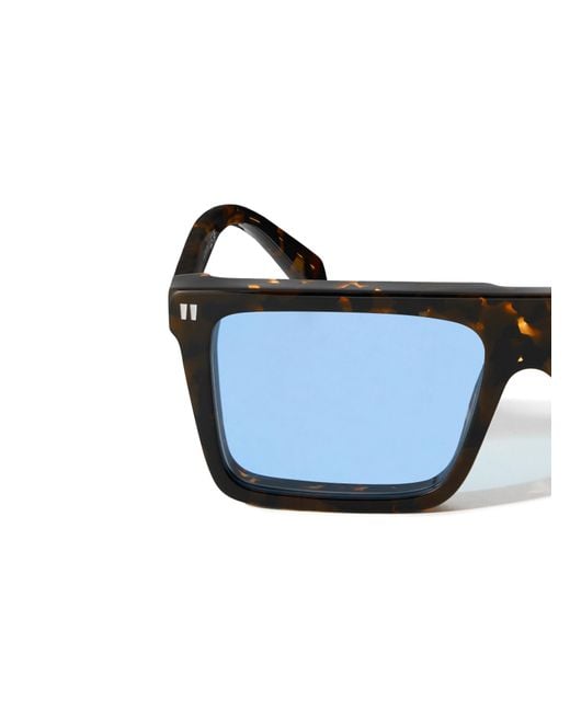 Off-White c/o Virgil Abloh Blue Bridgeport Lens Sunglasses