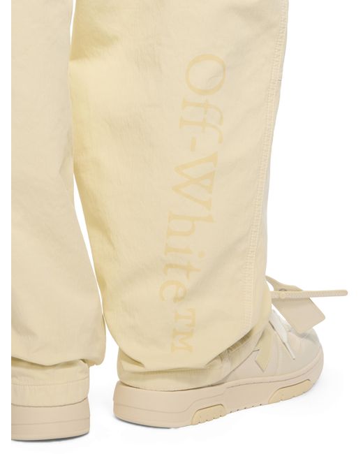 Off-White c/o Virgil Abloh White Bookish Cargo Pants for men