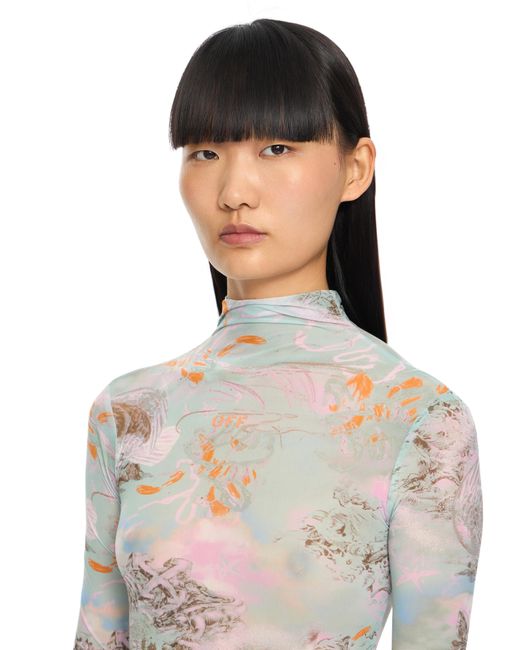 Off-White c/o Virgil Abloh White Light Jersey Storytel Dress