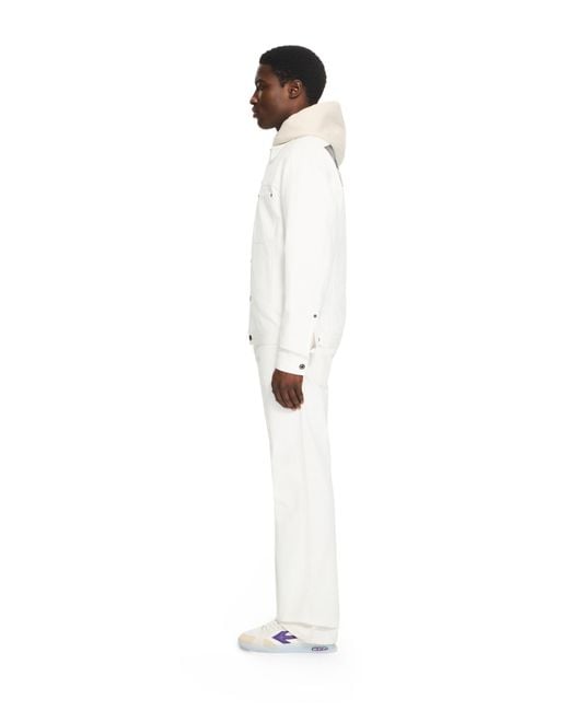 Off-White c/o Virgil Abloh White Half Arrow Skate Jacket for men