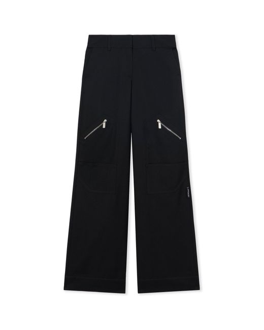 Off-White c/o Virgil Abloh Black Gabardine Cargo Pants