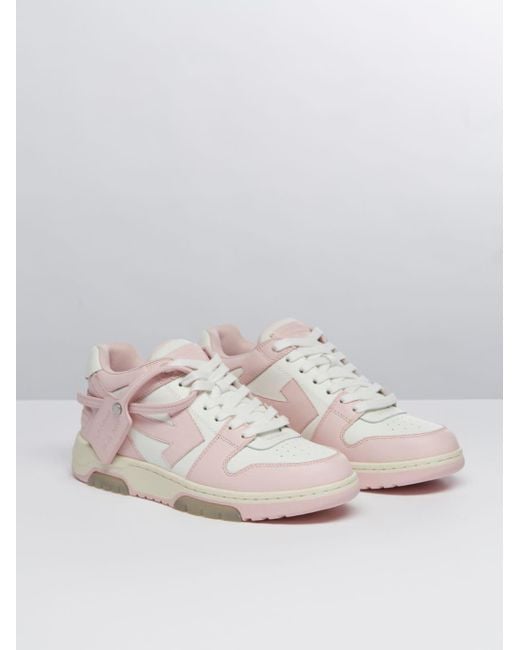 Off-white Out Of Office Low-top Trainers In Pink