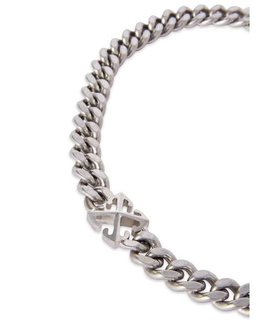 Off-White c/o Virgil Abloh White Arrow Chain Necklace for men